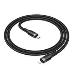 Borofone Borofone USB-C Lightning 1.2m kábel - Fekete