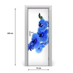tulup.hu Ajtó méretű poszter kék orchidea 95x205 cm