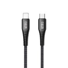 Joyroom Fast Charging kábel USB-C / Lightning 2.1A 1.8m, fekete