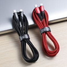 Joyroom Fast Charging kábel USB-C / Lightning 2.1A 1.2m, fekete