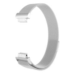 BStrap Milanese (Small) szíj Fitbit Inspire, silver