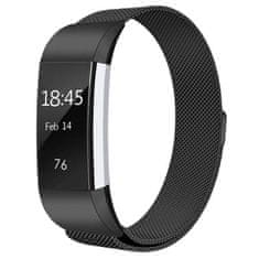 BStrap Milanese (Small) szíj Fitbit Charge 2, black