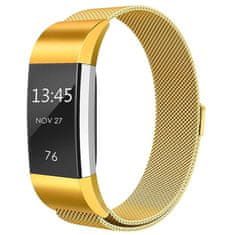 BStrap Milanese (Small) szíj Fitbit Charge 2, gold