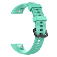 BStrap Silicone Line szíj Honor Band 4, teal
