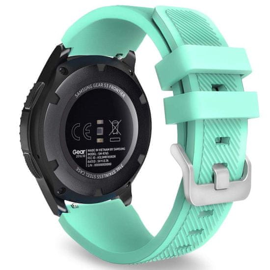 BStrap Silicone Sport szíj Huawei Watch 3 / 3 Pro, teal