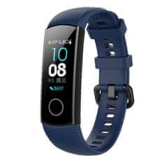 BStrap Silicone Line szíj Honor Band 4, dark blue