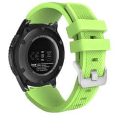 BStrap Silicone Sport szíj Samsung Galaxy Watch 3 45mm, green