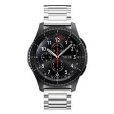 BStrap Stainless Steel szíj Huawei Watch GT3 46mm, silver