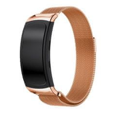 BStrap Milanese szíj Samsung Gear Fit 2, rose gold