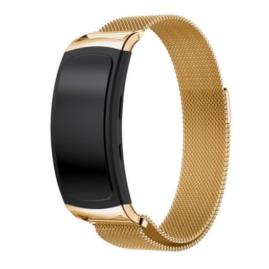 BStrap Milanese szíj Samsung Gear Fit 2, gold