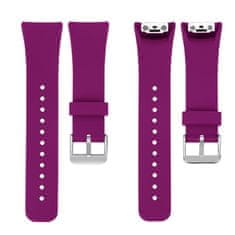 BStrap Silicone Land szíj Samsung Gear Fit 2, dark purple