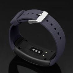 BStrap Silicone Land szíj Samsung Gear Fit 2, purple gray