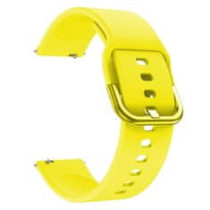 BStrap Silicone V2 szíj Samsung Galaxy Watch 3 41mm, yellow