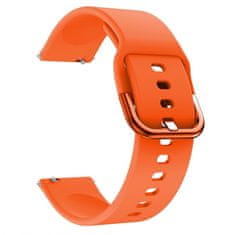 BStrap Silicone szíj Samsung Galaxy Watch Active 2 40/44mm, orange