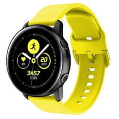 BStrap Silicone V2 szíj Huawei Watch GT2 42mm, yellow