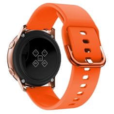 BStrap Silicone v2 szíj Samsung Galaxy Watch 42mm, orange