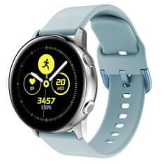 BStrap Silicone V2 szíj Huawei Watch GT2 42mm, light blue