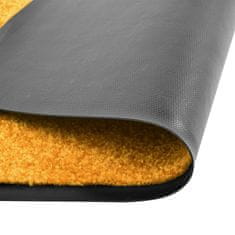 Greatstore narnacssárga kimosható lábtörlő 90 x 150 cm