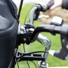 Trixie fekete elülső kisállatszállító kosár biciklire 41 x 47 x 29 cm 425435