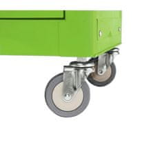 Draper Tools zöld görgős szekrény és szerszámosláda 61,6 x 33 x 99,8cm 429542
