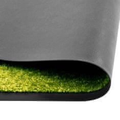 Greatstore zöld kimosható lábtörlő 90 x 120 cm