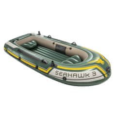 Intex Seahawk 3 forgómotoros felfújható csónak tartóbakkal 277551