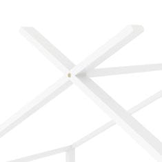 Vidaxl fehér tömör fenyőfa gyerekágy-keret 80 x 160 cm 283368