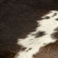 shumee fekete valódi marhabőr szőnyeg 150 x 170 cm