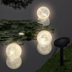 shumee 6 darab LED úszólámpa tavakhoz és medencékhez
