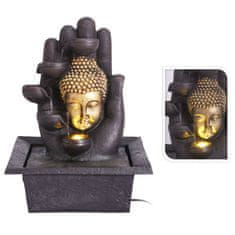 ProGarden Buddha szökőkút 30 x 24 x 40 cm 436261