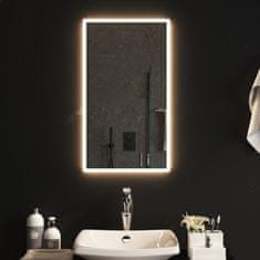 shumee LED-es fürdőszobatükör 40x70 cm