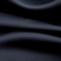 Vidaxl 2 db fekete sötétítőfüggöny fémgyűrűkkel 140 x 245 cm 134412