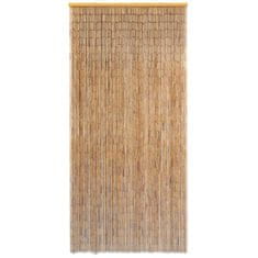 Greatstore ajtófüggöny bambusz 90 x 200 cm