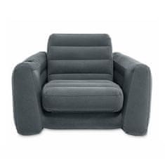 Intex sötétszürke kihúzható fotel 117 x 224 x 66 cm 92572