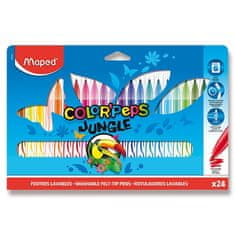 Maped Gyermek filctollak Color'Peps Jungle 24 színben