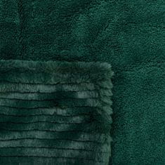 Homla FLEN takaró sherpával zöld 150x200 cm
