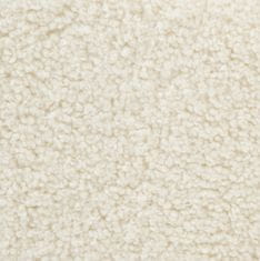 Homla ALDA BOOGIE bézs színű puff TEDDY BOUCLÉ szövetből 50x40x31 cm