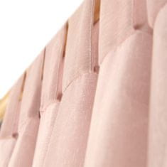 Homla ADI függöny pompomokkal rózsaszín 140x250 cm