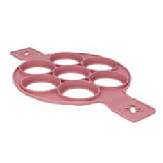 Homla EASY BAKE palacsinta forma kerek rózsaszín 37x23 cm