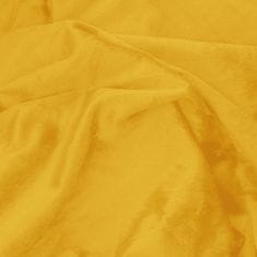 Homla PATTY bársony mustár függöny 140x250 cm