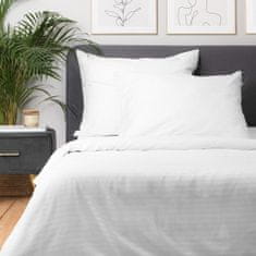 Homla AGNES szatén ágynemű fehér 160x200 cm