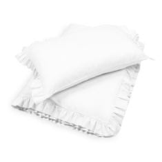 Homla SELIN szatén ágynemű fehér 160x200 cm
