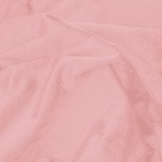 Homla PATTY bársonyfüggöny rózsaszín 140x250 cm