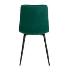 Homla WITUS szék zöld szövetből 44x57x88 cm