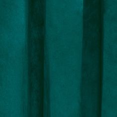 Homla Zöld bársony PATTY függöny 140x250 cm