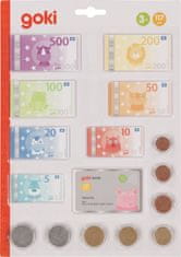 Goki Gyerekpénz hitelkártyával - Pet Euros