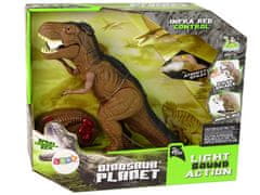 Lean-toys Dinoszaurusz Tyrannosaurus Rex távirányítású R/C gőz hanggal