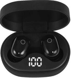 vezeték nélküli Bluetooth fülhallgató akai BTE-J15 kellemes hangzás töltőtok füldugók érintésvezérlés