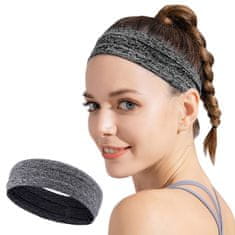 MG Running Headband sport fejpánt, szürke