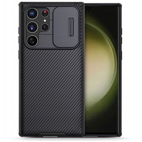 Nillkin CamShield tok Samsung Galaxy S23 Ultra, fekete